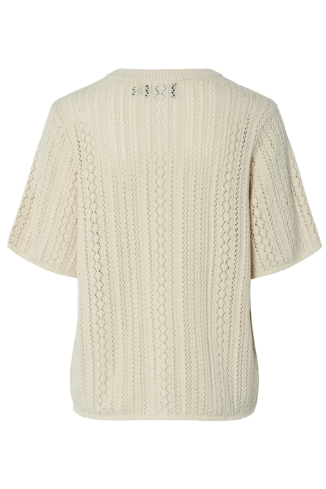 Pieces pcnuka ss o-neck knit noos bc